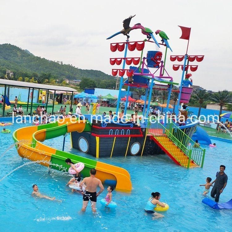 Water Park Swimming Pool Equipment Mini Water Slide