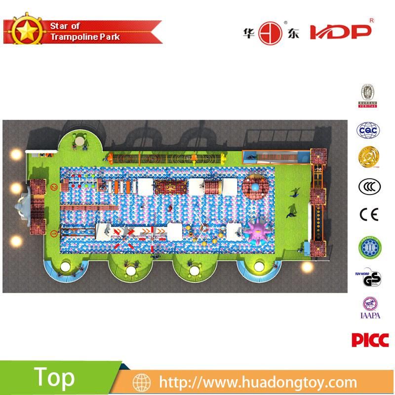 Assessed Supplier Amusement Park Indoor Soft Playground HD16-196A