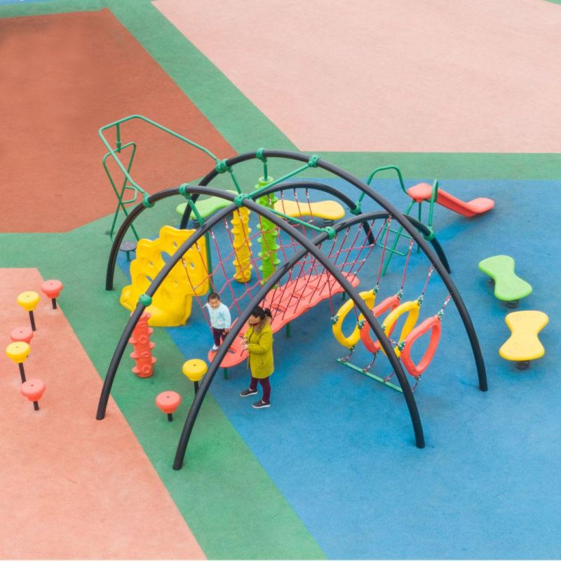 Kids Outdoor Playground for Sale Climbing Rope Playground Slide Park Equipment