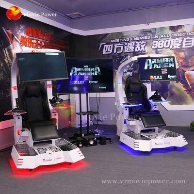 Amusement Park Control Robot Kiddie 9d Vr Ride Robot Simulator