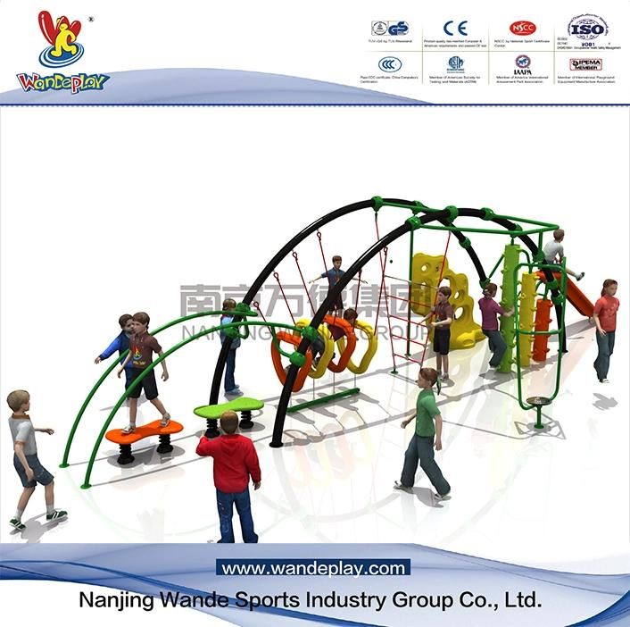 Children Plastic Slide Amusement Park Teenager Climbing Equipemnt Outdoor Playground Equipment