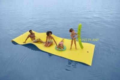 Floating Mat for Water Recreation and Relaxing, Floating Foam Pad Island for Beach, Ocean, Lake, Floating Mattress
