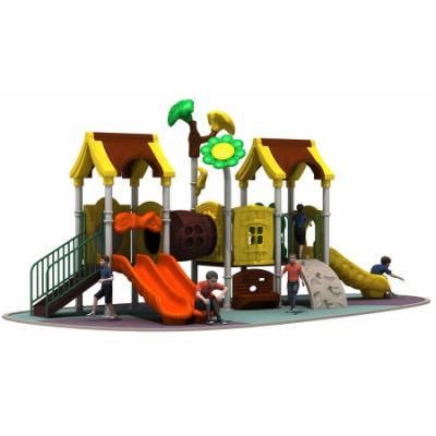 Supplier Large Children Plastic Slide Outdoor Playground Galvanized Steel Tube for Sale