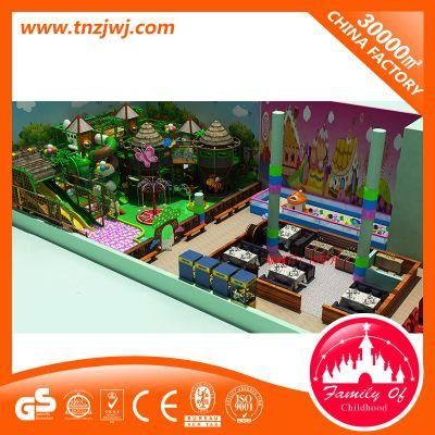 Jungle Theme Design Indoor Playground Set, LLDPE Material for Kids