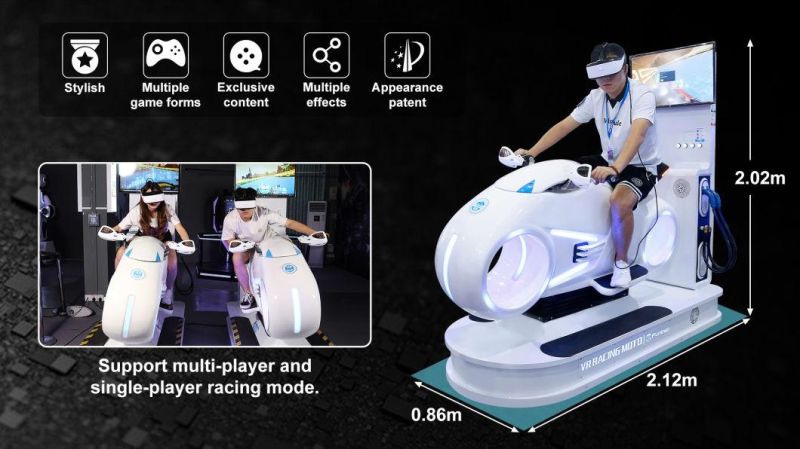 Racing Simulator Game Vr Motorbike 9d Motor Games