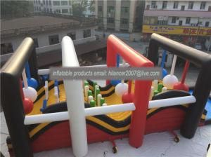 Inflatable Ball Wiepout Obstacle Course 5K Racing Course