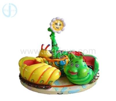 3 Seats Kiddie Worm Carousel, Mini Kiddie Rides, Small Carousel for Sale