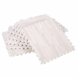 Customized EVA Foam Puzzle Floor Mats Wood Printed Grain Mats