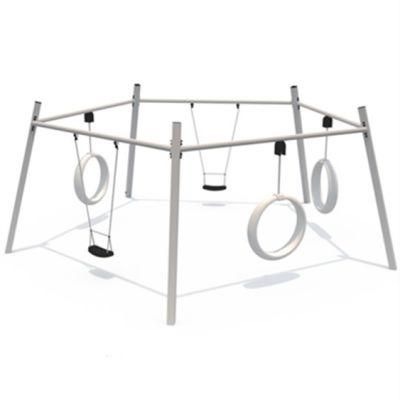 Customized Kids Outdoor Playground Swing Set Park Equipment Yq96