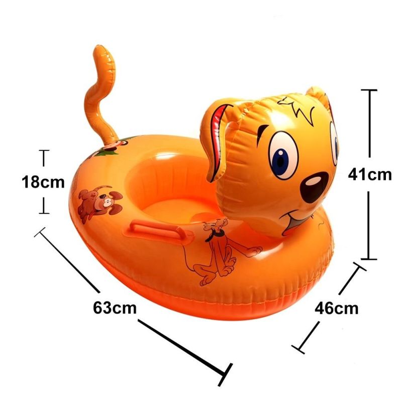 Promotional Turtle Swimming Ring Children′s Inflatable Seat