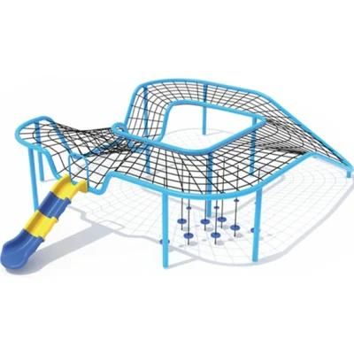 Customized Kids Outdoor Playground Park Climbing Net Equipment Ho03