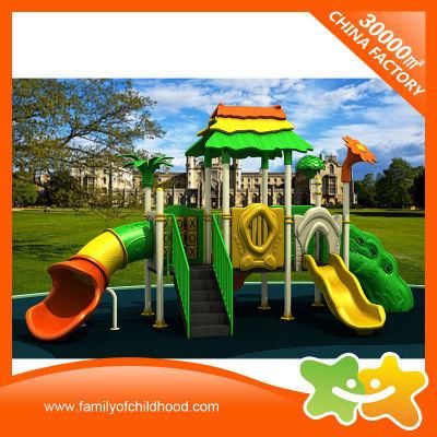 New Design Kids Outdoor Zone Playground Set Plastic Toy