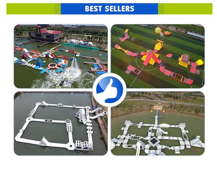 Aquapark Floating Inflatable Water Park Adult Inflatable Water Sports Games for Sea Lake