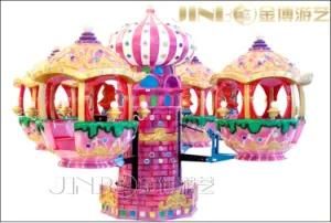 High Quality and Cheap Interesting Moving Castle New Kiddie Ride