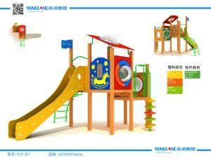 Kindergarten Outdoor Boutique Combination Slide for Children (YL91357)