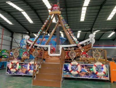 Kids Attraction Hot Sale Amusement Park Ride Mini Pirate Ship Ride for Sale