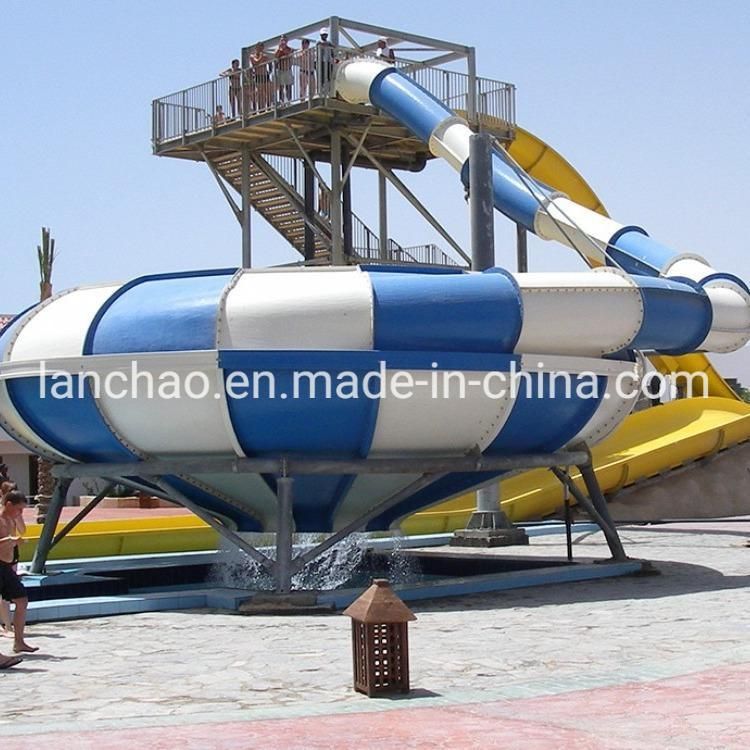 Water Theme Park Space Bowl Slide for Adults