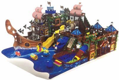 Ocean Theme Pirate Ship Indoor Playground Equipment for Sale