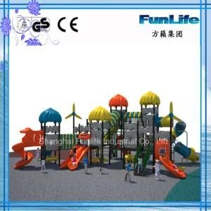Colorful Slide Outdoor Playground Castal Series China