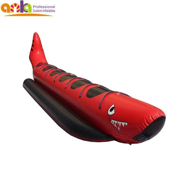 Custom Water Float Inflatable Shark for Surfing on Water