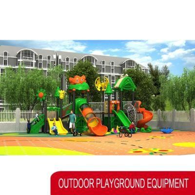 Plastic Slide Type Plastic Swing Kids Playground Cartoon Themes Series Outdoor Equipment for Kids