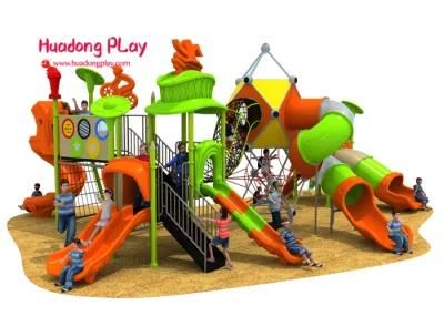 Children&prime;s Public Kindergarten Outdoor Playground Slides