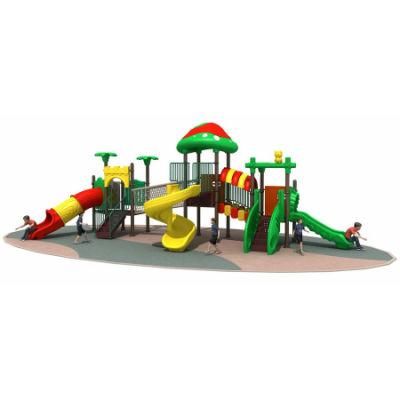 Colorful Slide Kids Amusement Park Outdoor Playground Plastic Slide for Kindergarten