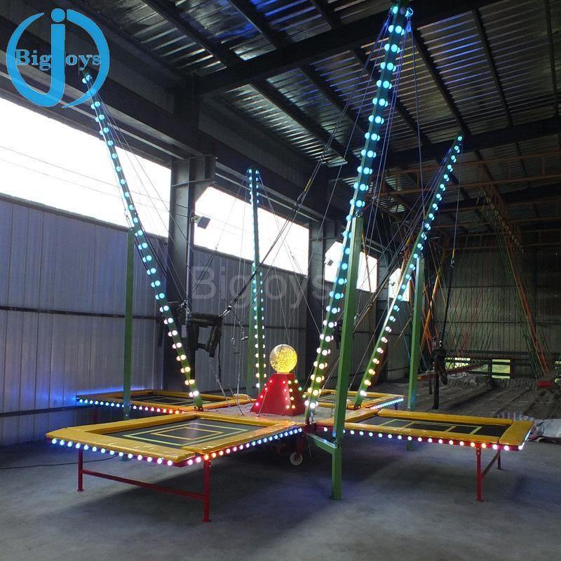 Outdoor Amusement Park Bungee Trampoline for Sale