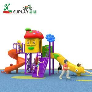 Baby Colorful Entainment Equipment with Plastic Slide