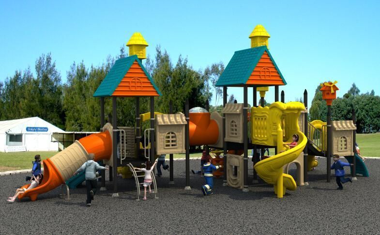 Huadong Villa Series Children Slide for Park Equipment