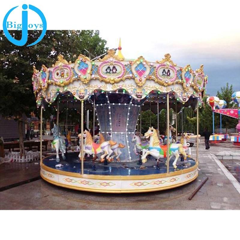 Amusement Carousel Horse Ride, Mechanical Carousel Ride for Children (BJ-MGR01)