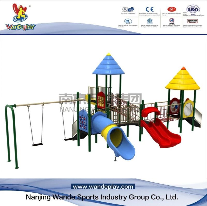 Swing Combination Amusement Park Children Outdoor Playground Equipment with Wd-Zd030