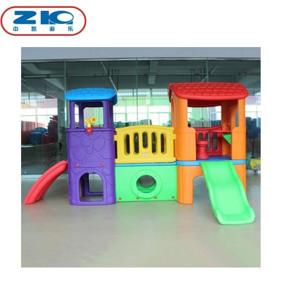 Kids Indoor Playhouse with Slide Children′ S Play Equipment Indoor Playground