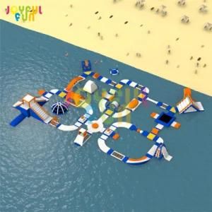 2021 Joyful Fun Factory Hot Sale 0.9mm PVC Inflatable Water Play Equipment Price Inflatable Water Park