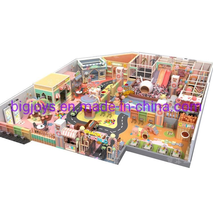 New Playground Indoor Soft Play, Commercial Soft Playground