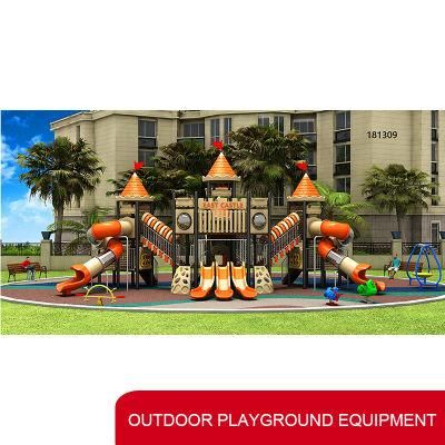 2022 High Quality Children Outdoor Playground Equipment with Spiral Tube Slide