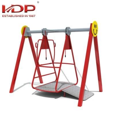 High Quality Children Outdoor Playground Metal Frame Swing Equipment
