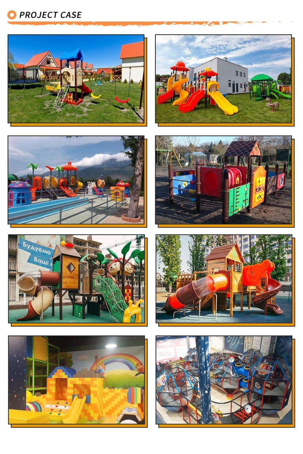 Animal Worlde Small Outdoor Playground Children Plastic Slide Equipment