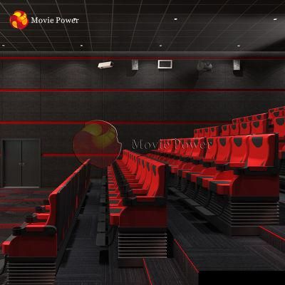 20-40 Seats 4D Movie Theatre High Effectiveness Special Effect 3D 4D 5D Cinema