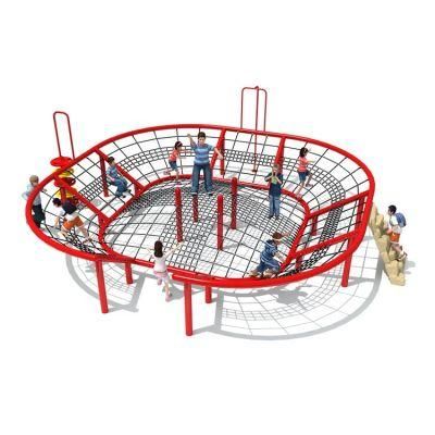 Rope Net Outdoor Children Climbing Wall Play Equipment Set