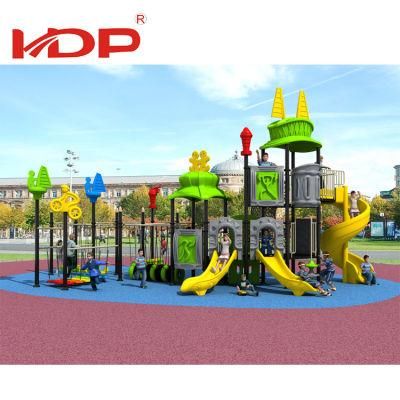 Anti-Fade Plastic Outdoor Backyard Play Equipment for Kids