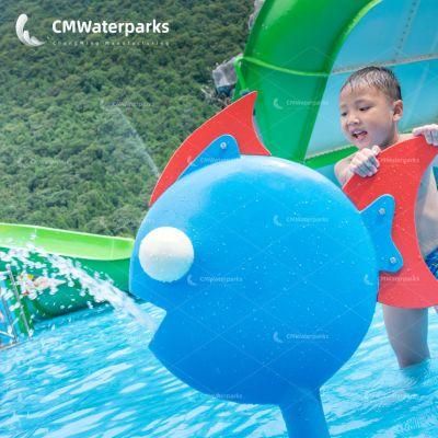 Cute Kids Water Pad Fish Water Sprinkler for Commercial Amusement Park