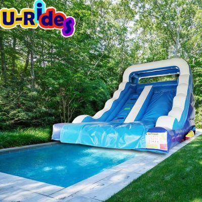 Ocean theme inflatable water slide inflatable wet slide water toy for pool or beach