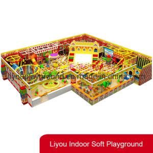 Colorful Amusement Park Kids Indoor Playground with Large Ball Pool