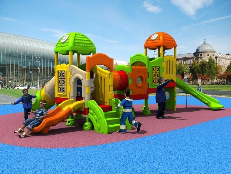Newest 2016 Whloe Plastic Playground, Outdoor, Indoor Playground, Safe Playground