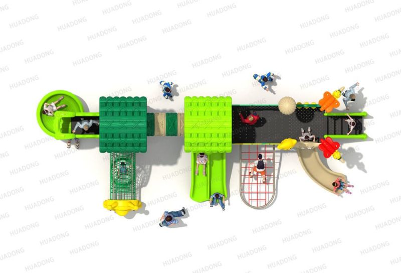 Wood Series Outdoor Children Playground Slide for Sale