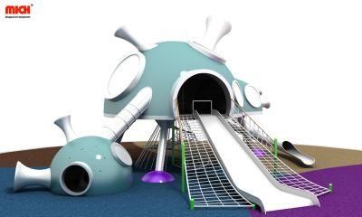Children Outdoor Unique Stainless Steel Play Structure