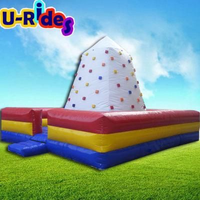 Square Mat Inflatable Climbing wall air rock mountain inflatable climbing for Carnival