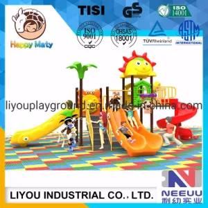 Environmental Material Community Kids Outdoor Plastic Playground Slide for Sale
