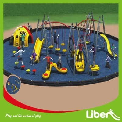 Kids Outdoor Adventure Multi-Functional Amusement Plastic Playground Equipment